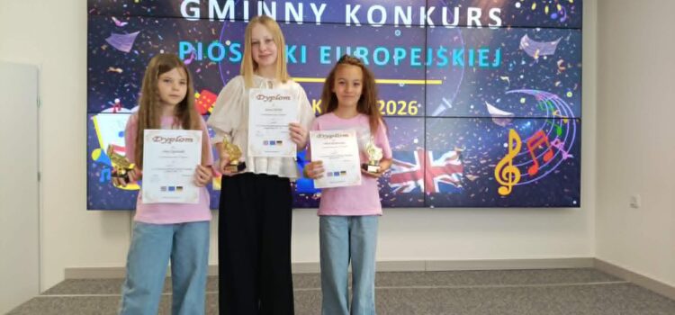 XX Gminny Konkurs Piosenki Europejskiej